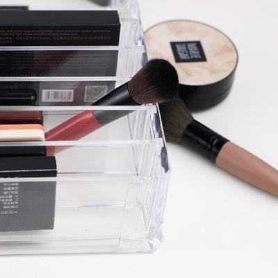 COem 8 ακρυλικό κιβώτιο κύβων Makeup κιβωτίων επίδειξης σειρών μη τοξικό